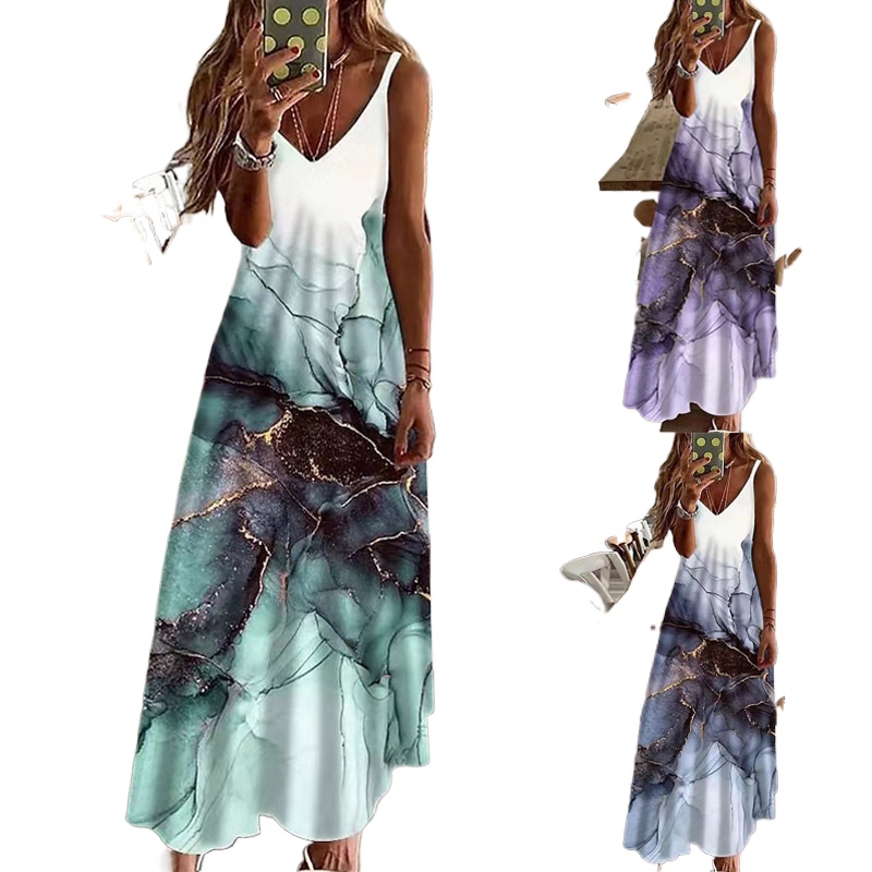 Summer Clothing For 60 Year Old Woman - 2025 크로스보더 여성 의류 여름 V넥