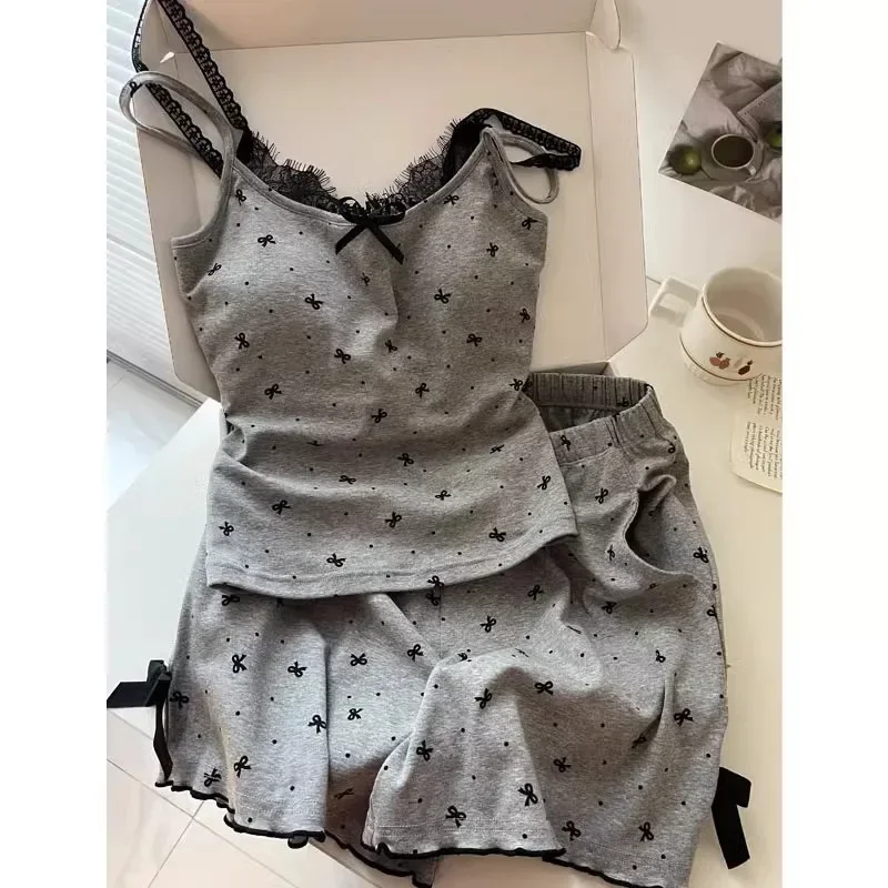 Summer House Clothing - 여성 여름 인기 상품 서스펜더 잠옷
