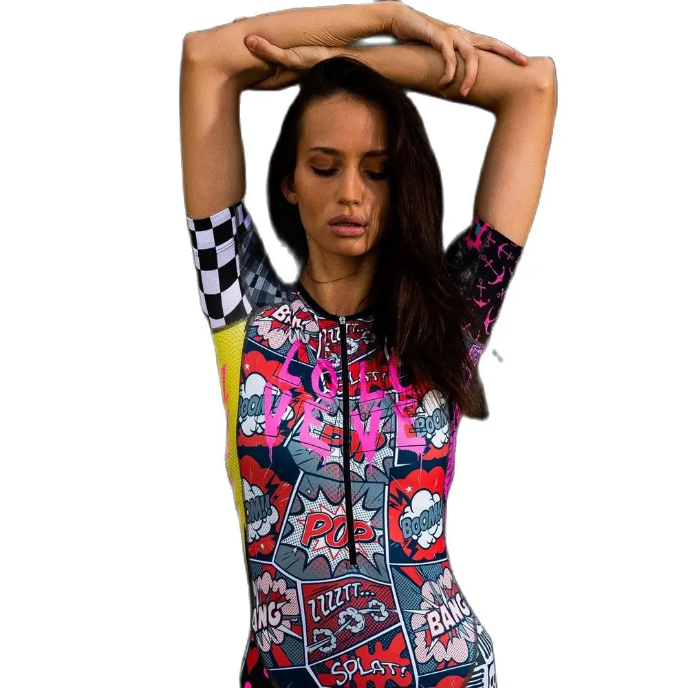 Summer Loving Clothing - Love The Pain 여성용 트라이애슬론 스킨수트