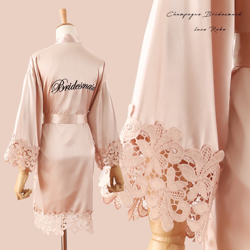 Summer House Clothing - 여름 레이스 잠옷 신부 & Bridemaid