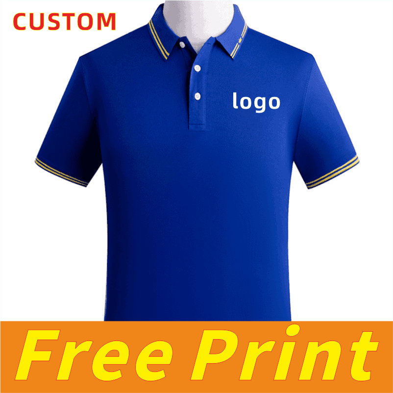 Summer Clothing Logo - 순면 캐주얼 티셔츠 맞춤 여름 마구