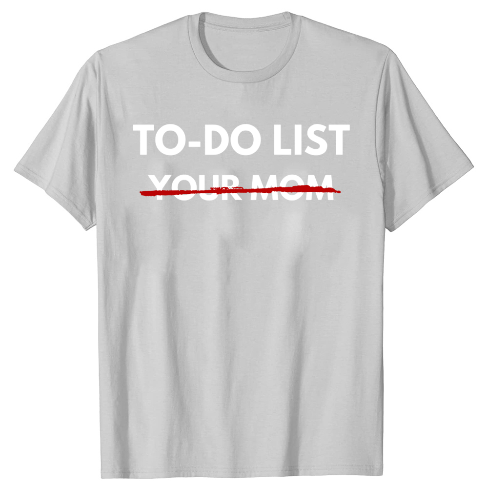 재미있는 할 일 목록 당신의 엄마 티셔츠 여름 어머니  - Summer Clothing List 리뷰 및 가격
