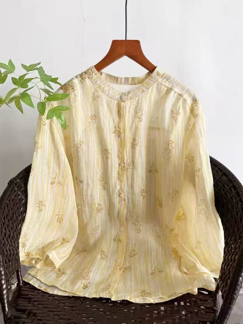 여성용 오리지널 럭셔리 브랜드 의류 100% 라미 린넨 - Summer Clothing For 60 Year Old Woman 리뷰 및 가격