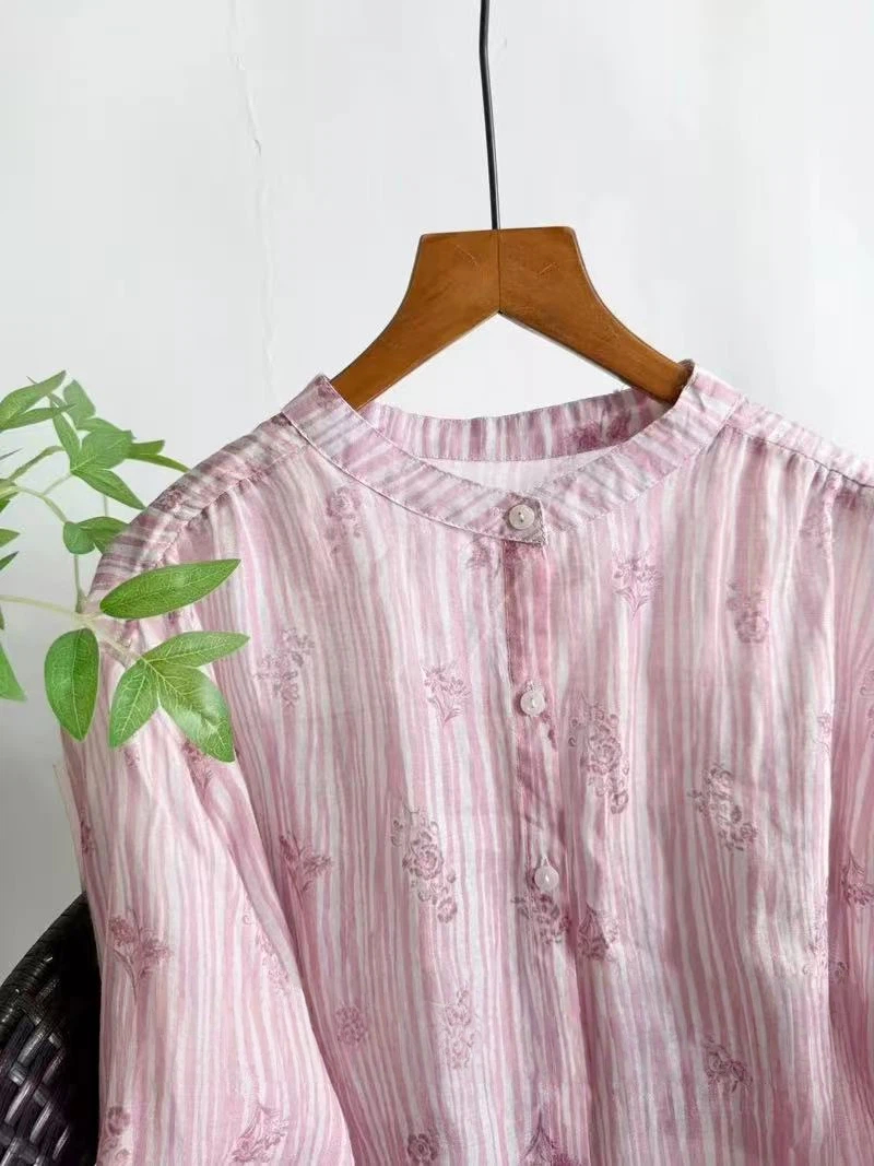 여성용 오리지널 럭셔리 브랜드 의류 100% 라미 린넨 - Summer Clothing For 60 Year Old Woman 리뷰 및 가격