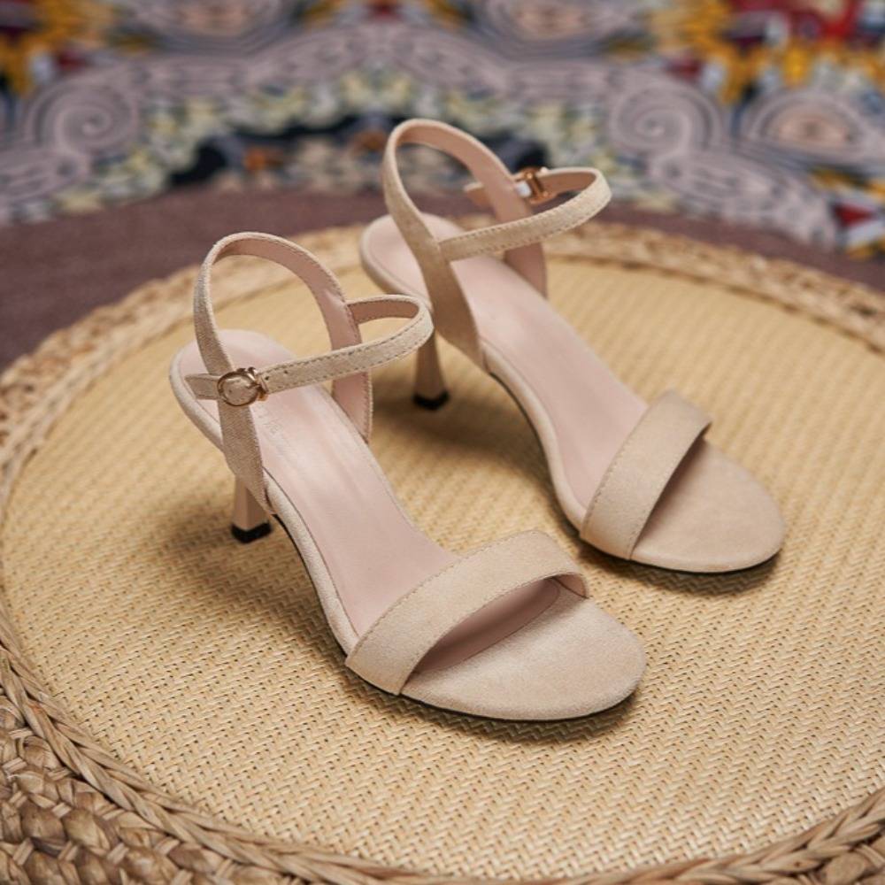 여성용 샌들 하이힐 심플 하이힐 샌들 여성용 편안한 작 - Summer Clothing Offers 리뷰 및 가격