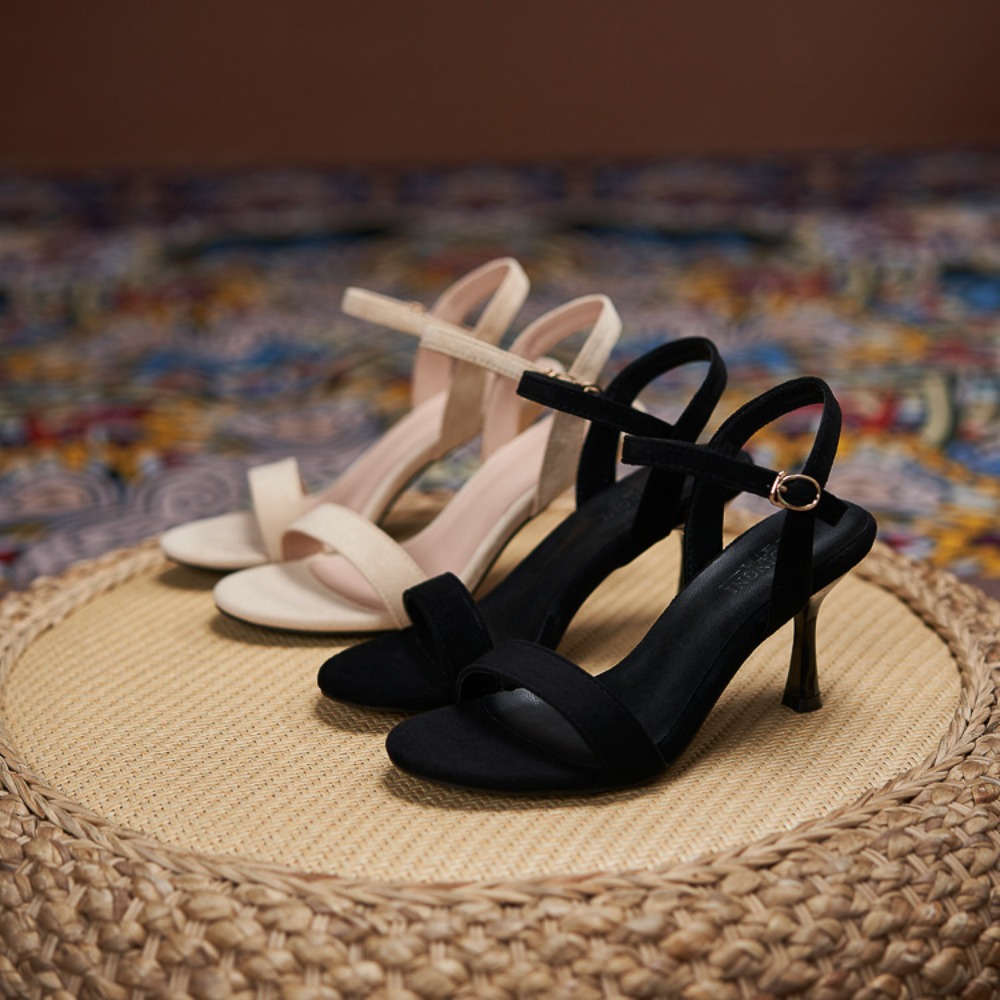 여성용 샌들 하이힐 심플 하이힐 샌들 여성용 편안한 작 - Summer Clothing Offers 리뷰 및 가격
