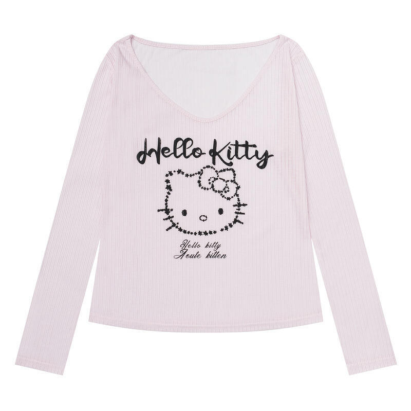 탱크탑 홀터넥 긴팔 티셔츠 헬로키티 여성용 봄 여름 산 - Halter Neck Top 리뷰 및 가격