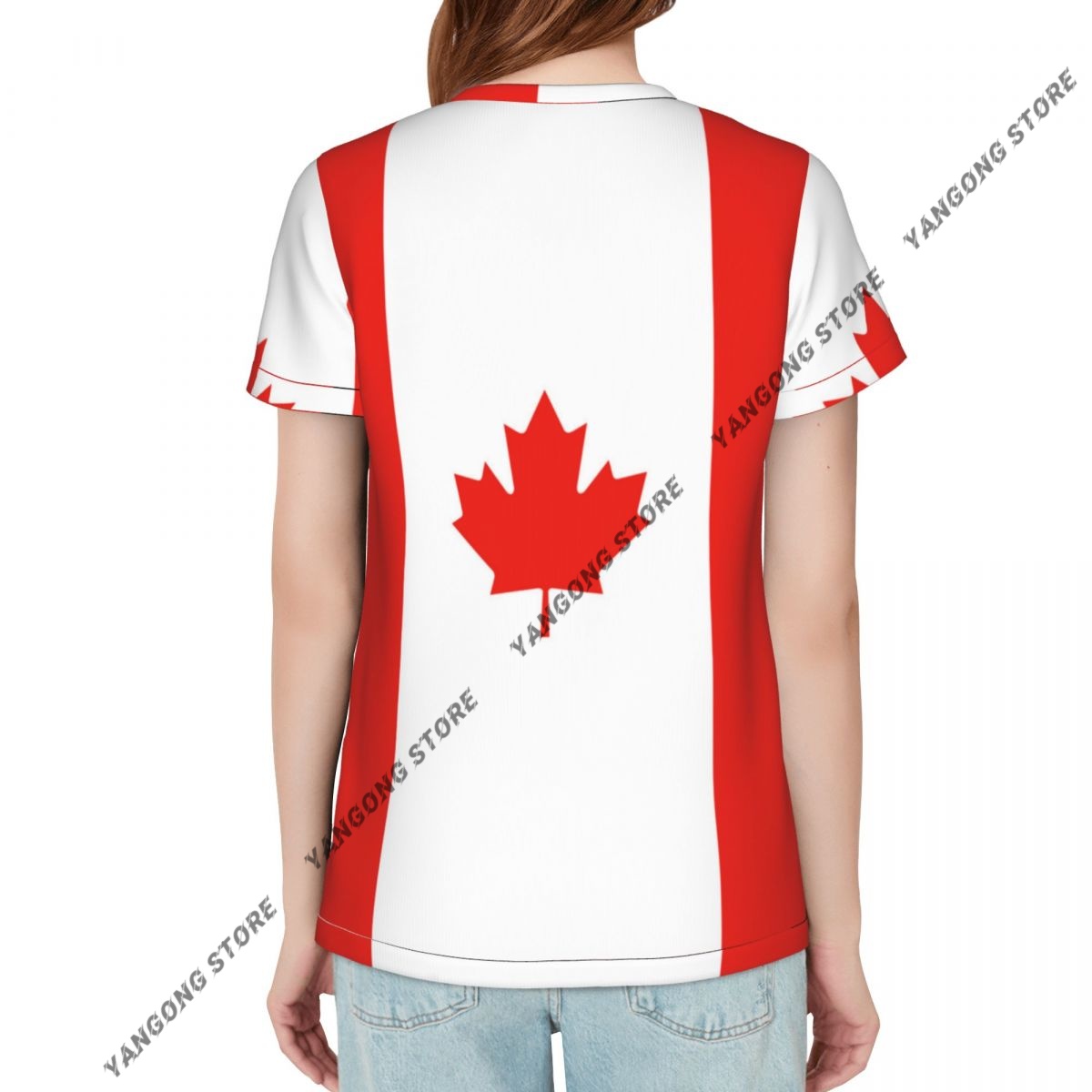 여성 티셔츠 캐나다 캐나다 국기 Tshirt 여성 캐주 - Summer Clothing Canada 리뷰 및 가격