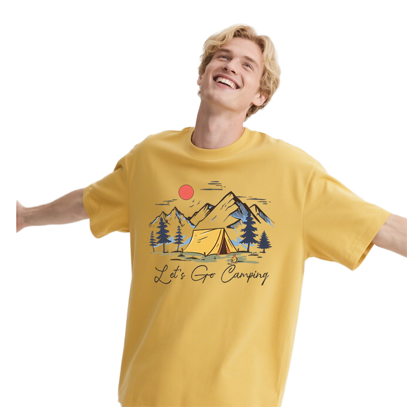 여름 캠핑 DTF 의류 핫 스탬핑 DIY 남녀 공용 캐 - Summer Clothing Pictures 리뷰 및 가격