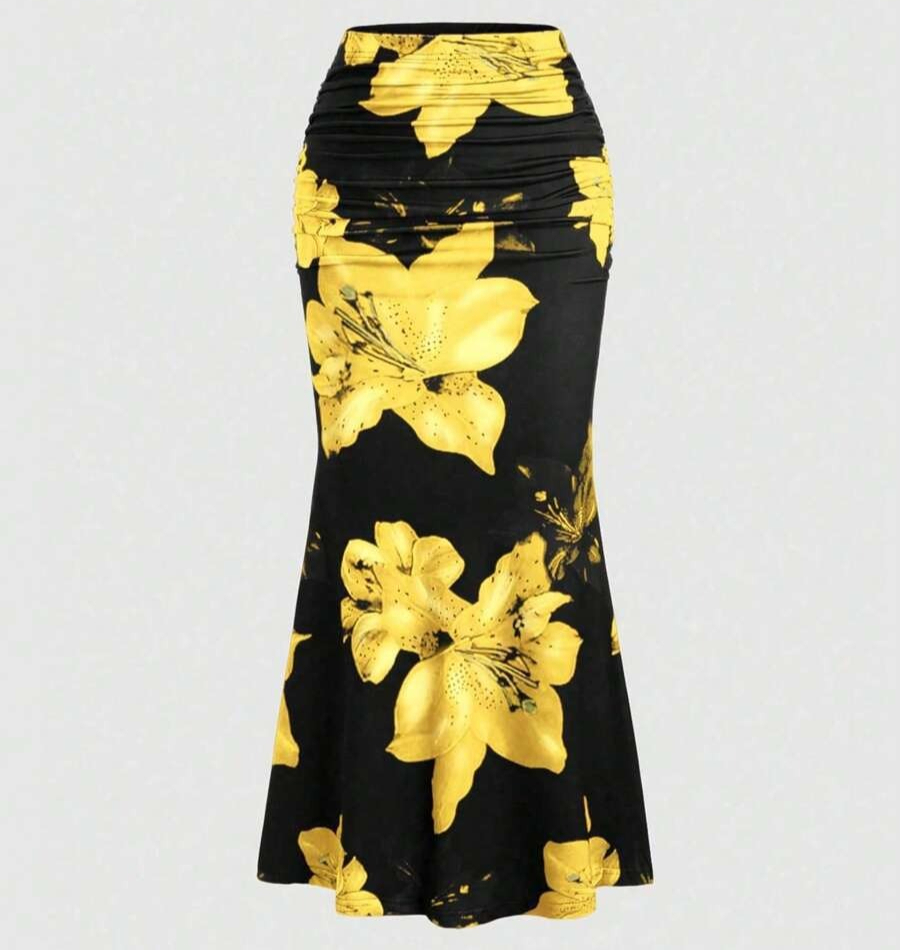 여성용 패셔너블 롱 스커트 바디콘 미디 스커트 세련된  - Summer Clothing For 60 Year Old Woman 리뷰 및 가격