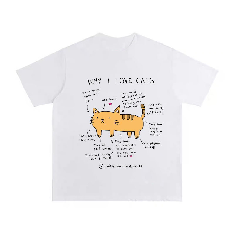 노란 고양이 분석 그림 인쇄 된 티셔츠 여성 여름 패션 - Summer Clothing Pictures 리뷰 및 가격