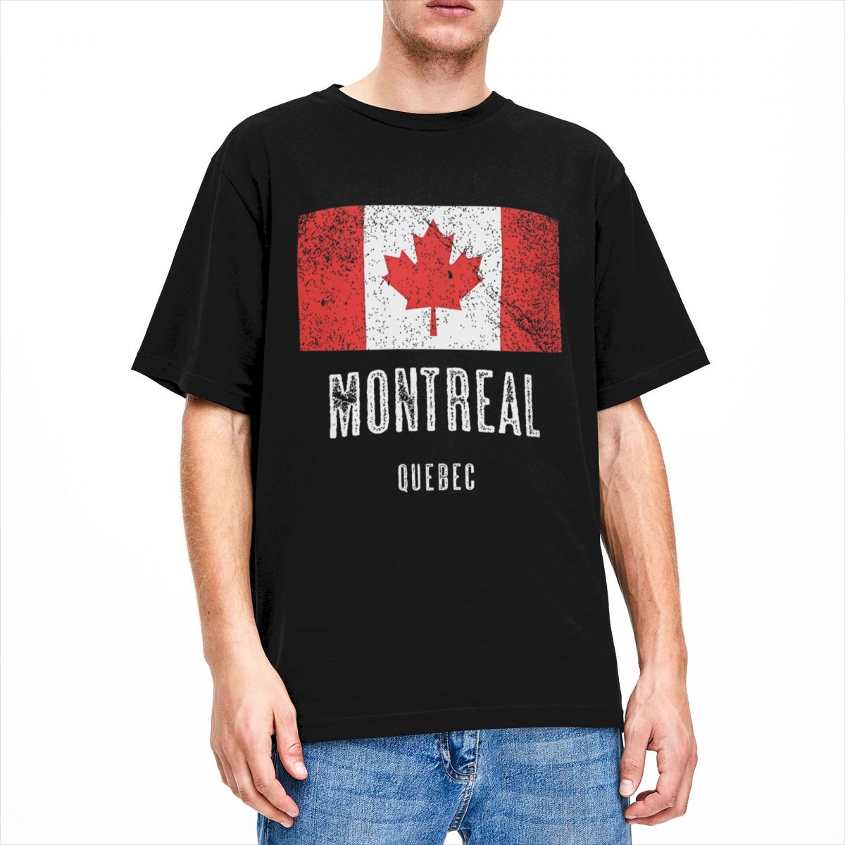 몬트리올 캐나다 국기 노벨티 머치 남성용 티셔츠, 노벨 - Summer Clothing Canada 리뷰 및 가격
