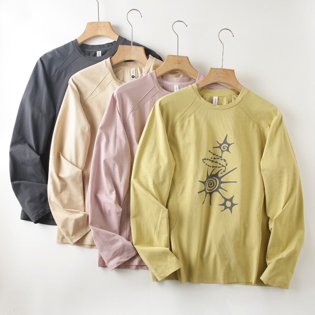 유니섹스 하이 스트레치 통기성 긴팔 티셔츠 – 항균,  - Summer Clothing Essentials 리뷰 및 가격