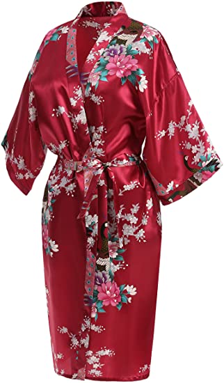 레이온 가운 여성 잠옷 꽃 홈 의류 친밀한 란제리 캐주 - Summer House Clothing 리뷰 및 가격