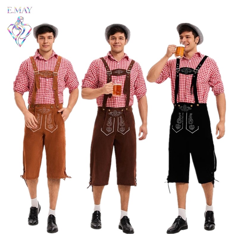 뮌헨 맥주 축제 성인 남성 작업복 할로윈 파티 카니발  - Summer Clothing List 리뷰 및 가격