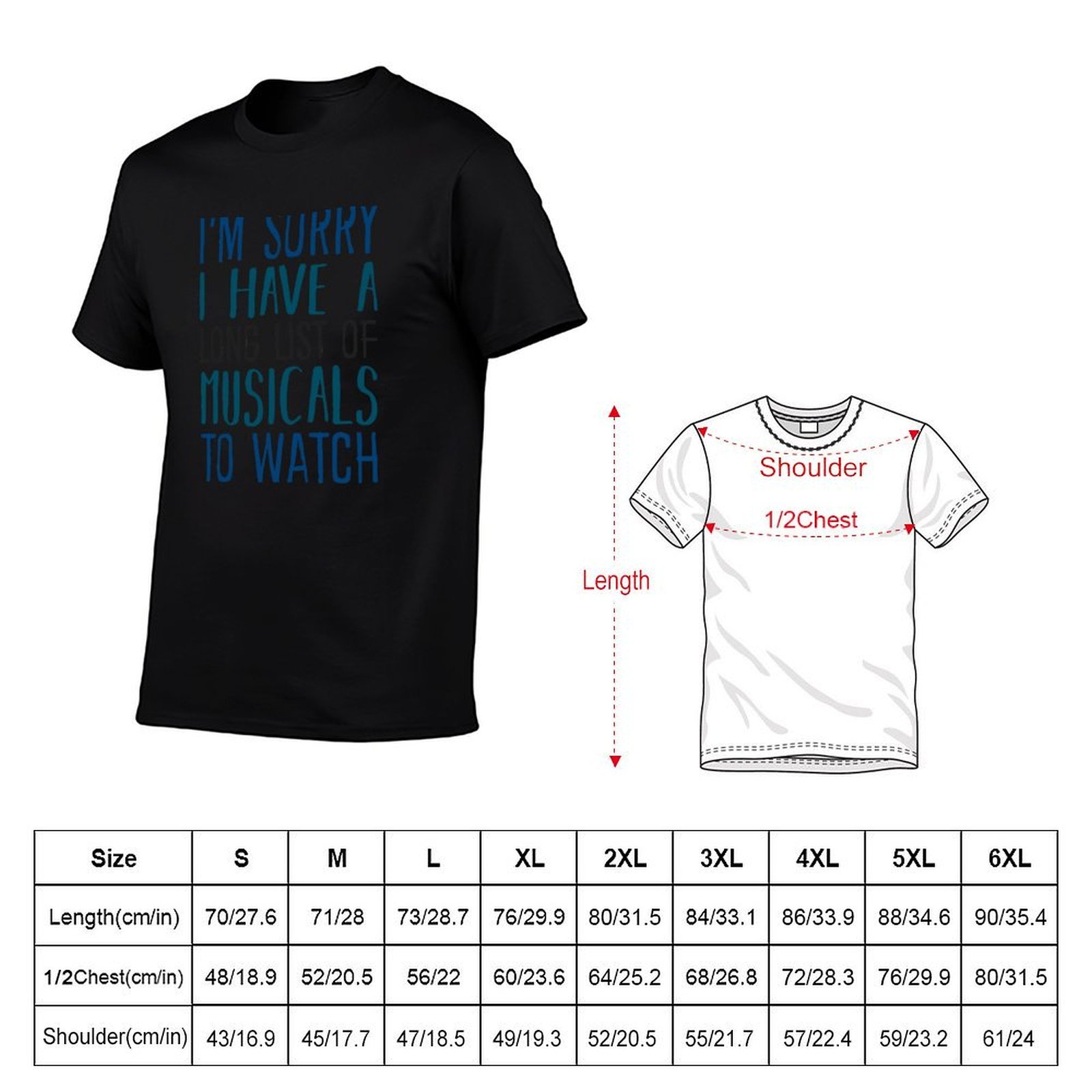 저는 다양한 종류의 뮤지컬 티셔츠, 여름 의류, 고급  - Summer Clothing List 리뷰 및 가격